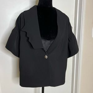 Blazer shirt sleeves Saravivi size M black
